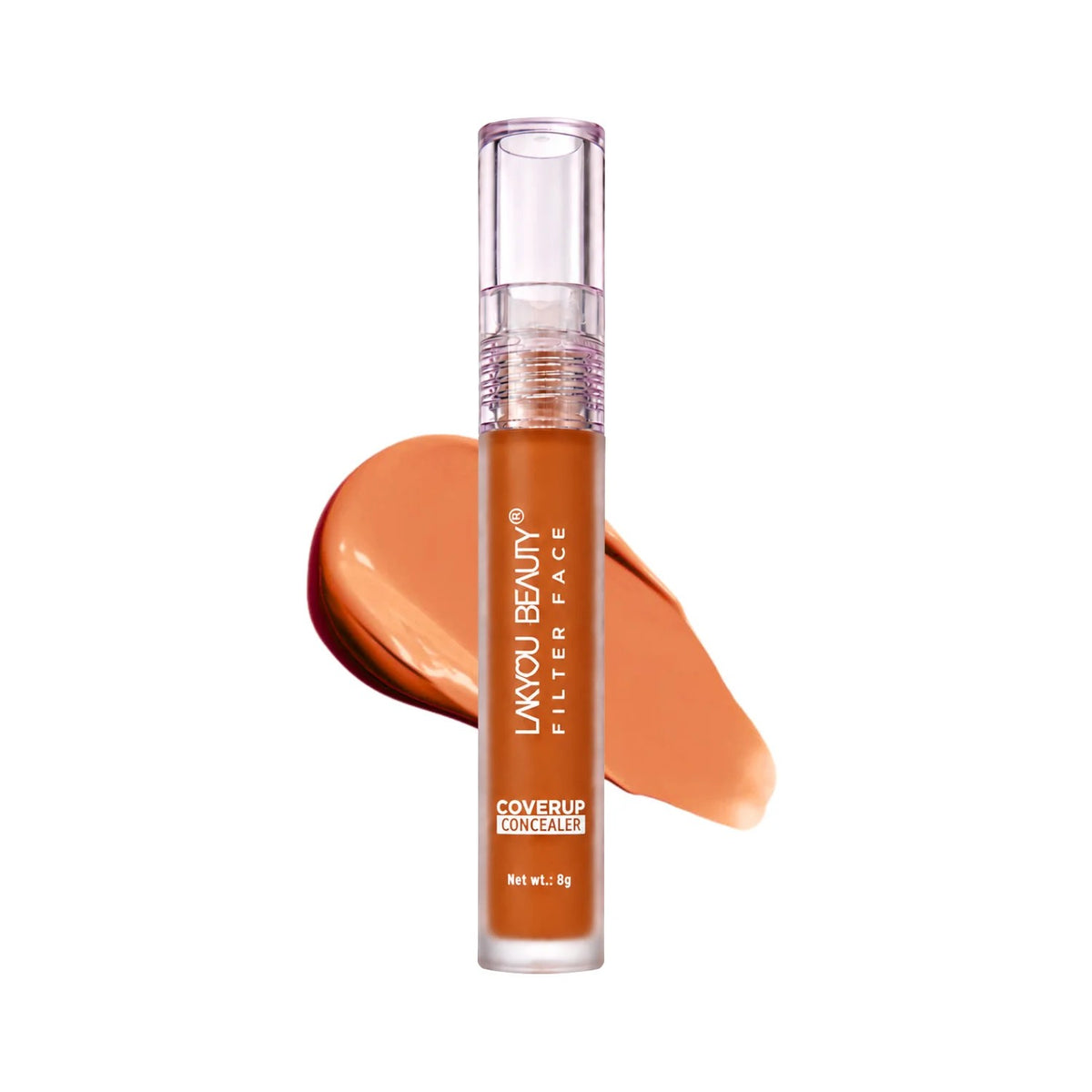 LAKYOU BEAUTY Cover Up Liquid Concealer 8g | Full Coverage Concealer
