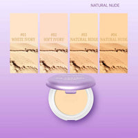 LAKYOU BEAUTY Oil Control Ultra HD Foundation 30g | Full Coverage Compact Foundation