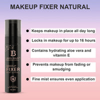 LAKYOU BEAUTY Natural Makeup Fixer Spray 100ml | Long-Lasting Makeup Setting Spray