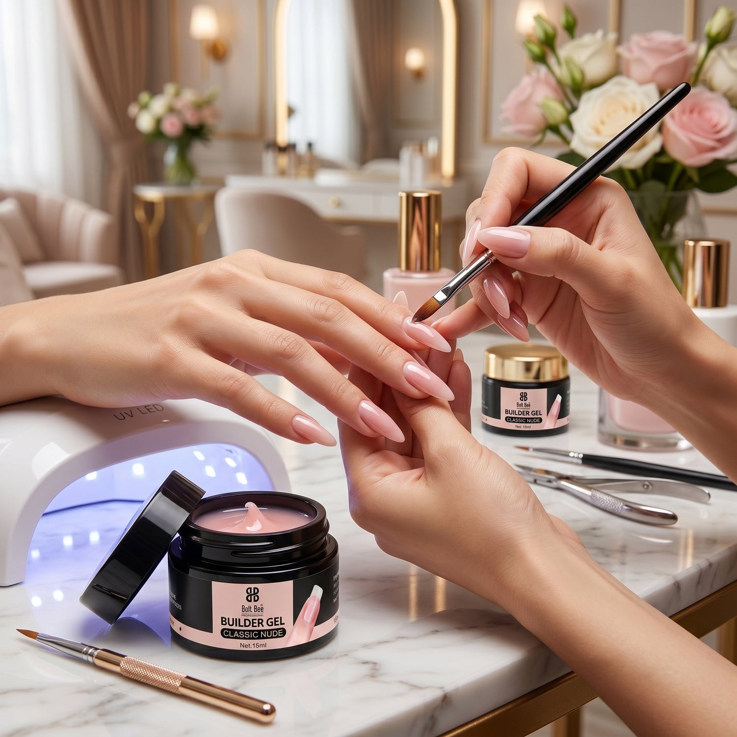 Bolt Bee Professional Builder Gel Classic Nude