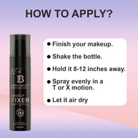 LAKYOU BEAUTY Natural Makeup Fixer Spray 100ml | Long-Lasting Makeup Setting Spray