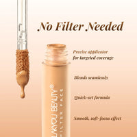 LAKYOU BEAUTY Cover Up Liquid Concealer 8g | Full Coverage Concealer