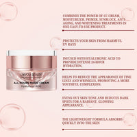 LAKYOU BEAUTY All Hours Magic Cream 50g | Hyaluronic Acid Face Cream