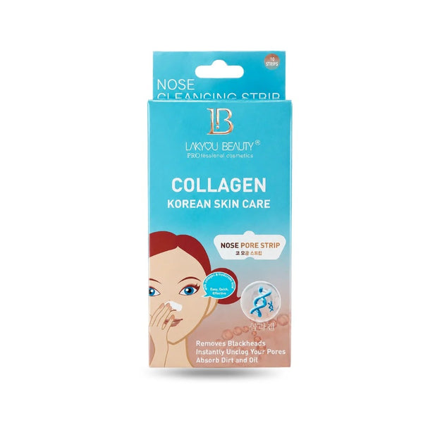 LAKYOU BEAUTY Nose Pore Strips | Blackhead Remover Strips | 10 Strips