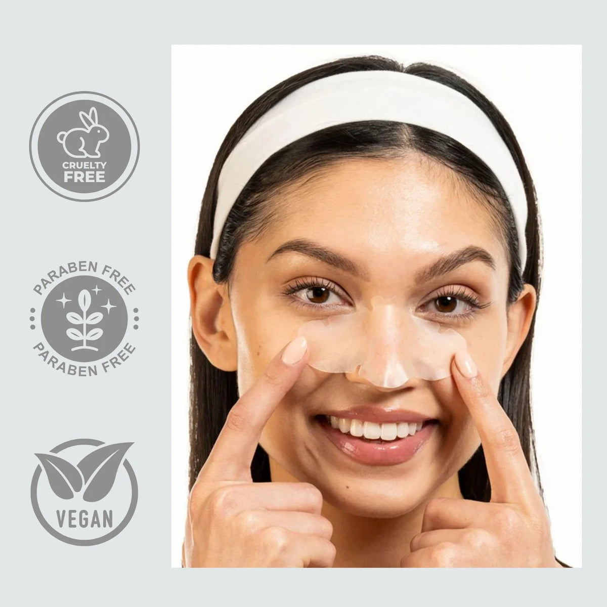 LAKYOU BEAUTY Nose Pore Strips | Blackhead Remover Strips | 10 Strips