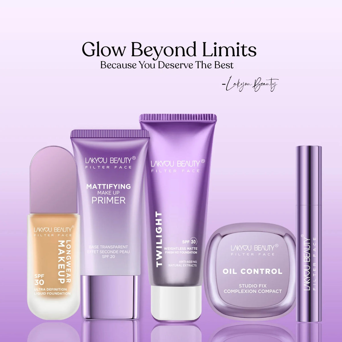 LAKYOU BEAUTY Twilight Weightless Matte Finish HD Foundation SPF 30 40ml