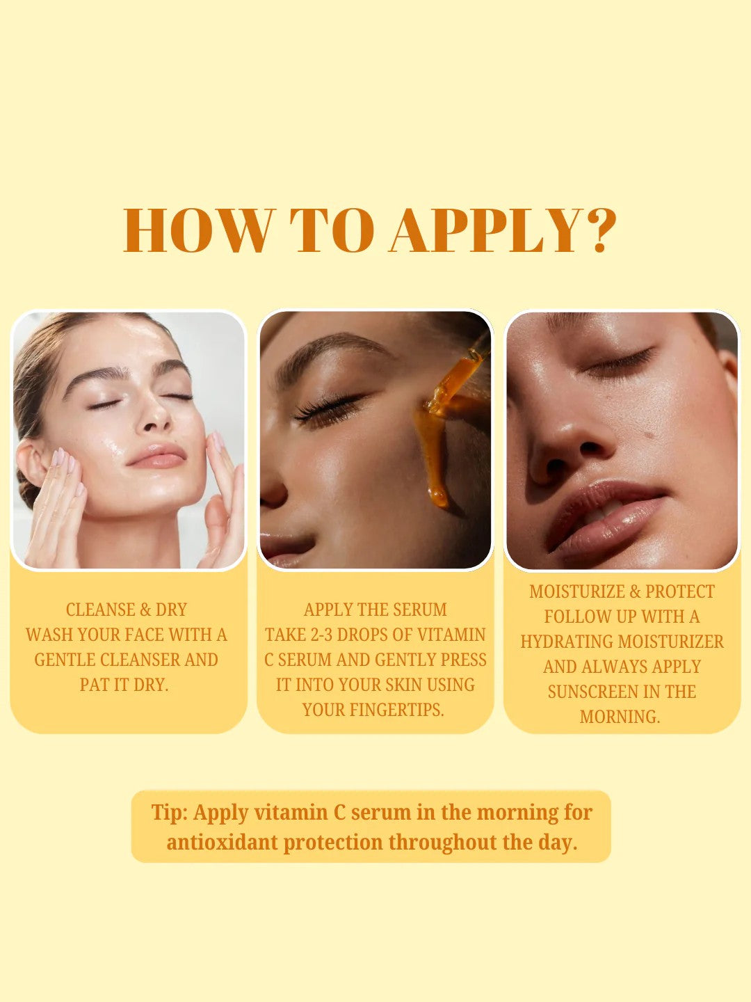 LAKYOU BEAUTY Vitamin C Face Serum 50ml | 98% Pure Vitamin C Complex | Serum for All Skin Types