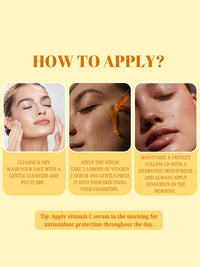 LAKYOU BEAUTY Vitamin C Face Serum 50ml | 98% Pure Vitamin C Complex | Serum for All Skin Types