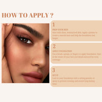 LAKYOU BEAUTY High Coverage Waterproof Foundation 60ml