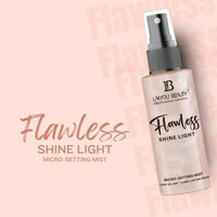 LAKYOU BEAUTY Flawless Shine Light Micro-Setting Mist 100ml | Illuminating Makeup Setting Spray