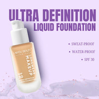 LAKYOU BEAUTY Ultra Definition Liquid Foundation SPF 30 | 30ml