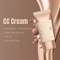 LAKYOU BEAUTY CC Cream Instant Fair Look 40ml | Color Correcting Cream