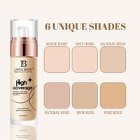 LAKYOU BEAUTY High Coverage Waterproof Foundation 60ml