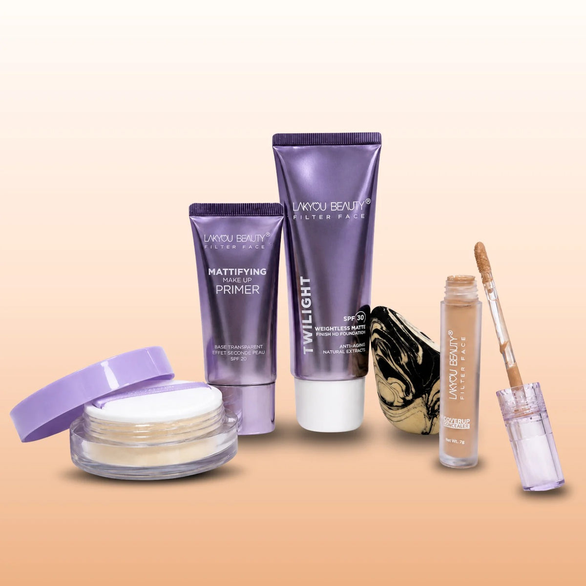 LAKYOU BEAUTY Cover Up Liquid Concealer 8g | Full Coverage Concealer