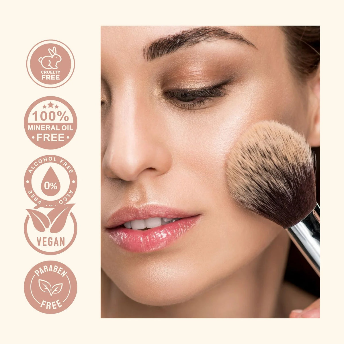 LAKYOU BEAUTY High Coverage Face Powder | Oil Control Compact with SPF 30++