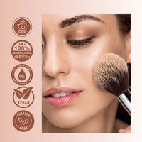 LAKYOU BEAUTY Primer + Matte Powder Foundation | 2-in-1 Compact for Flawless Matte Finish