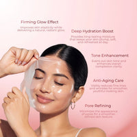 LAKYOU BEAUTY Pink Collagen Wrapping Mask 100g | Peel-Off Hydrating Face Mask
