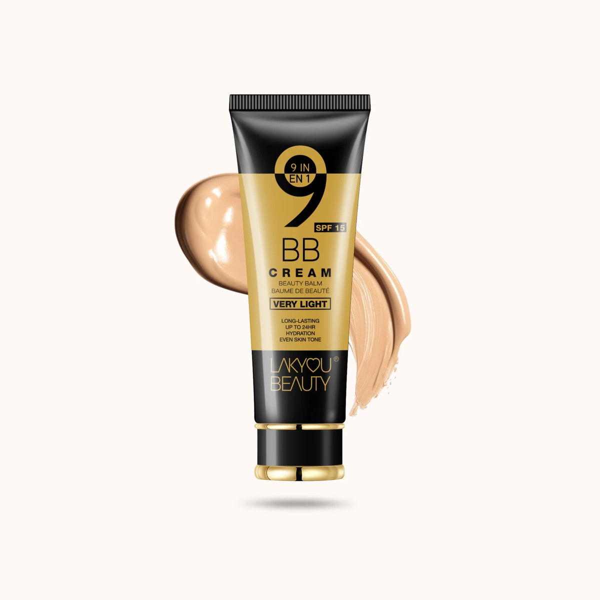 LAKYOU BEAUTY 9-in-1 BB Cream SPF 15 40ml | Lightweight Beauty Balm