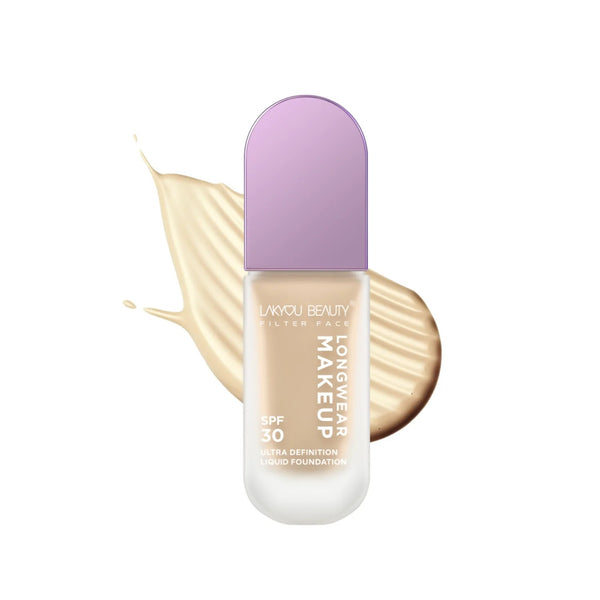 LAKYOU BEAUTY Ultra Definition Liquid Foundation SPF 30 | 30ml